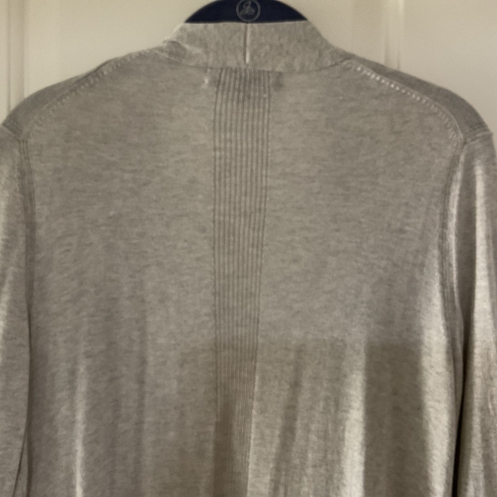 Banana Republic long Silk and Cotton Cardigan new without tag - Picture 3 of 5